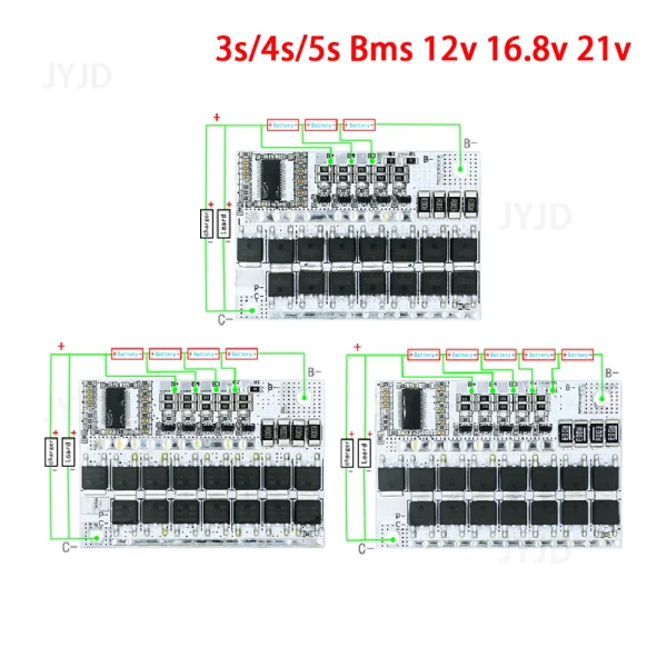 BMS 100A Li-ion 4S