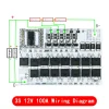 BMS 100A Li-ion 4S