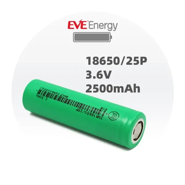 Акумулятор EVE 18650 25P Li-ion (2500mA)