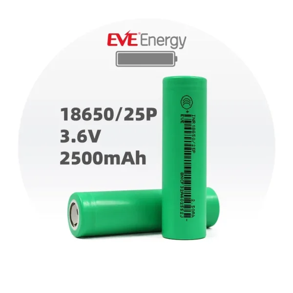 Акумулятор EVE 18650 25P Li-ion (2500mA)